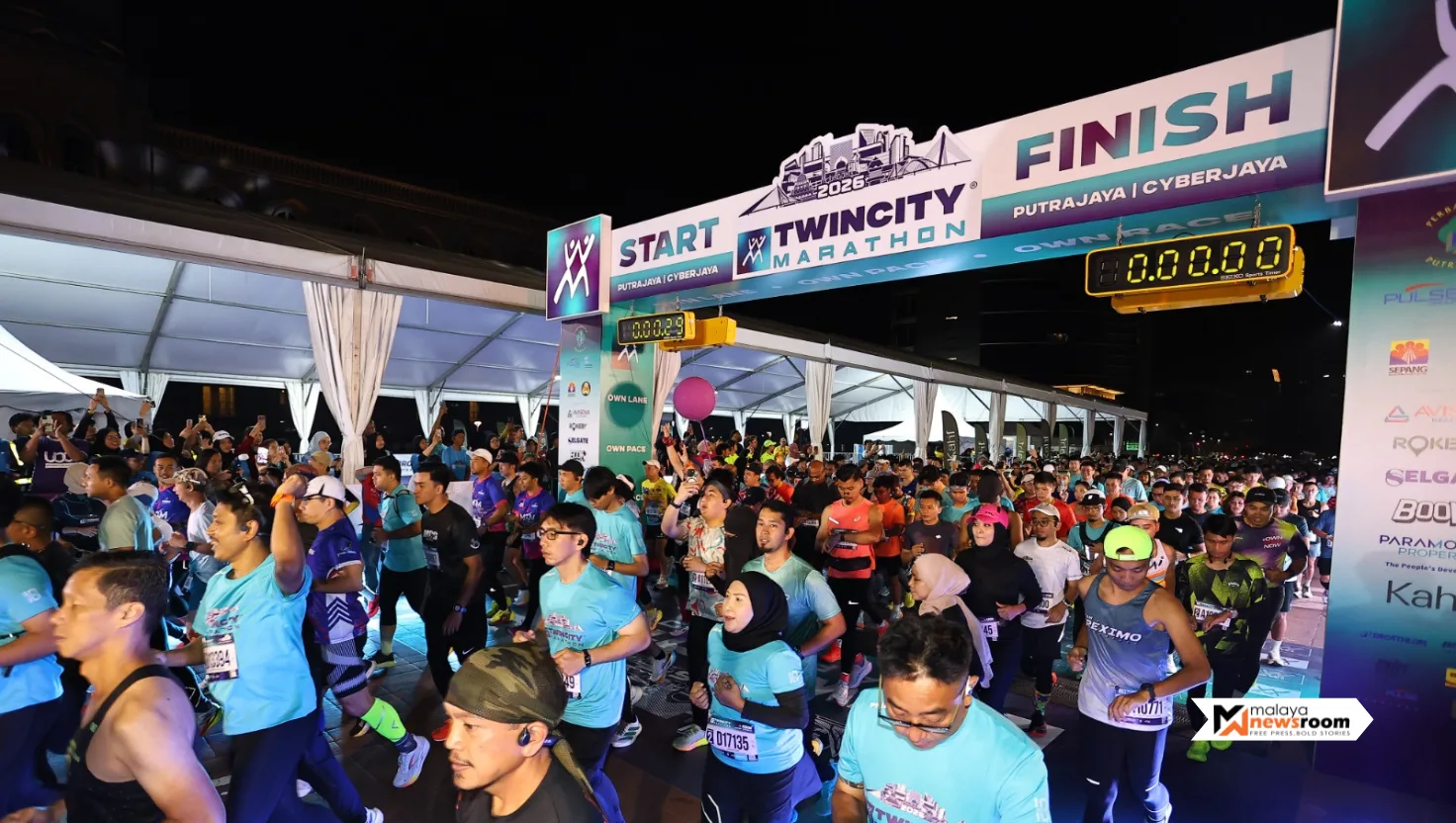 Lebih 21,000 peserta gamatkan acara larian Twincity Marathon 2026