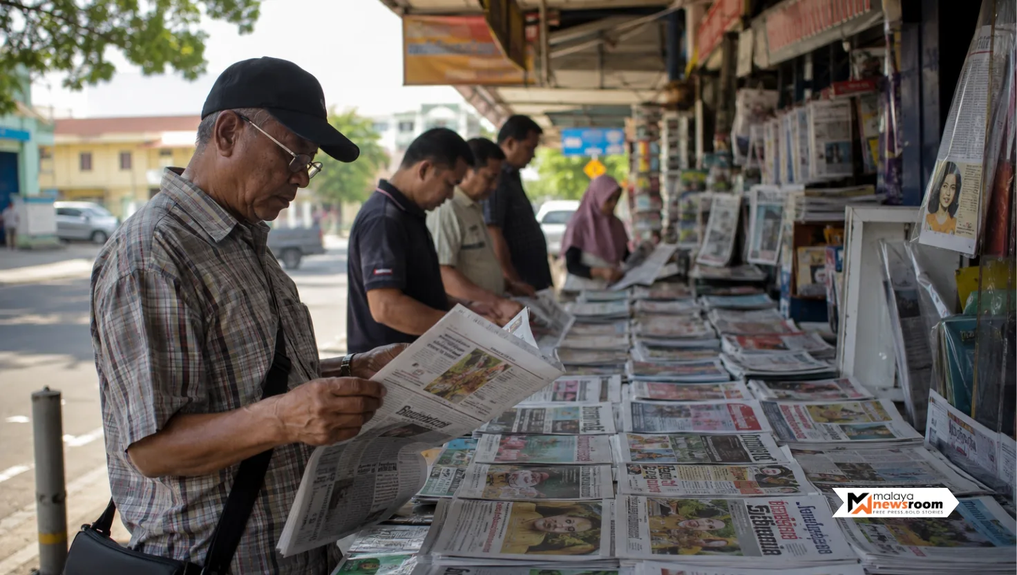 Memberitakan segi pandangan kehidupan masyarakat, berkongsi demi manfaat