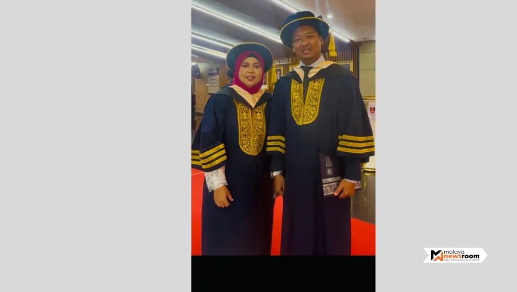 Cinta dan pengorbanan pasangan pensyarah UiTM tamatkan pengajian PhD bersama